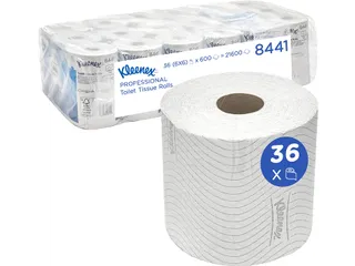 Kleenex 8441 toiletpapier 2-laags 600 Vel Pak a 36 Rol - 1