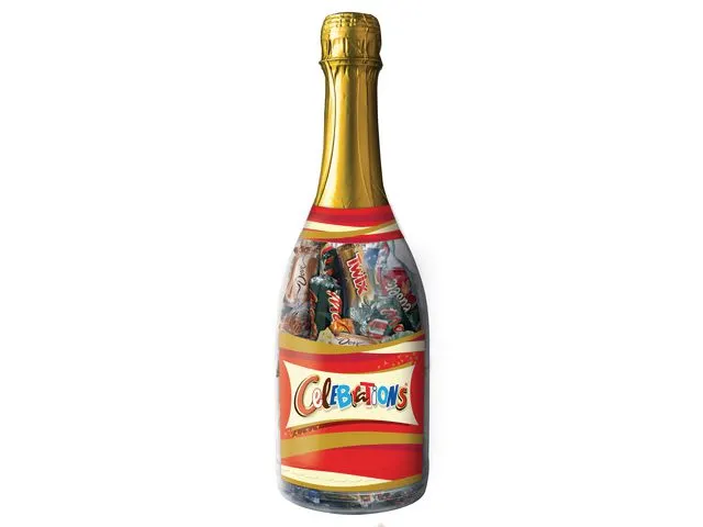 Bouteille assortiment de chocolats Celebrations 312g