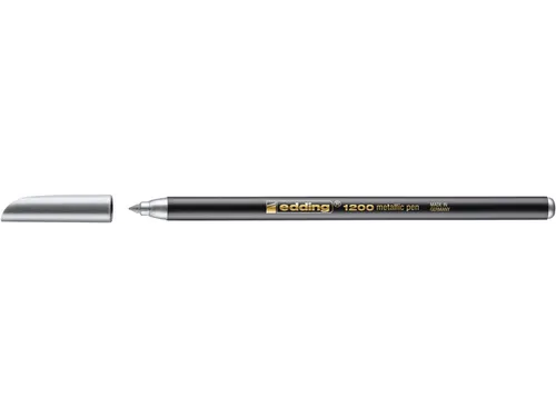 Fineliner edding 1200 zilver 1.0mm