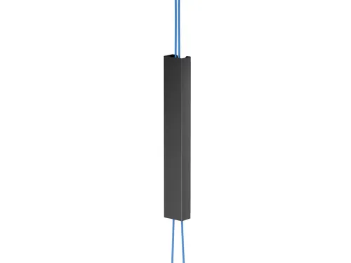 Kabelgoot staal Neomounts magnetische bevestiging 35cm zwart