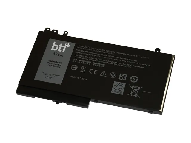 Origin Storage NGGX5-BTI, Batterij/Accu, DELL, Dell Latitude E5270 E54