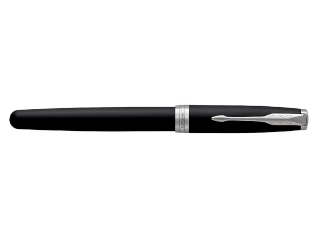 Rollerpen Parker Sonnet Black lacquer CT Fijn