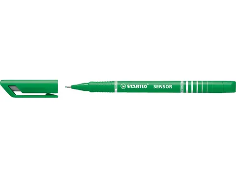 Fineliner Stabilo Sensor Groen 0.3Mm
