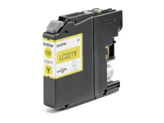 Inktcartridge Brother LC-221 geel - 3