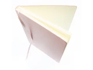 Schetsboek Kangaro A4 oud roze PU HC 80 blad 140gr roomwit met elastie - 9