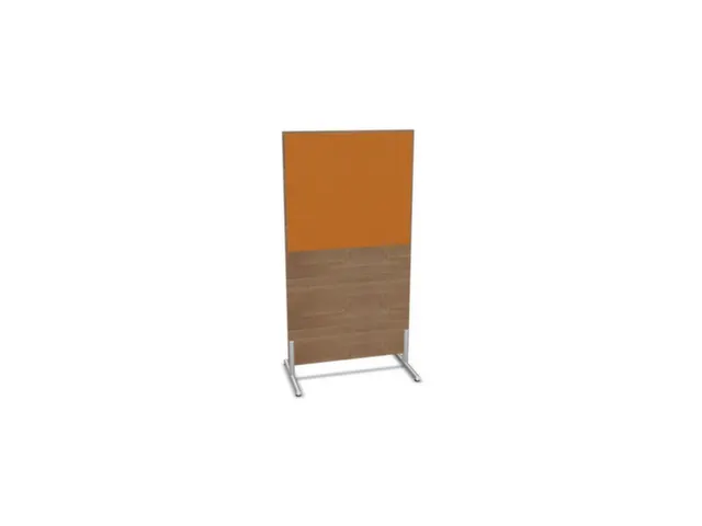 cloison de séparation,Hxl 1545x800mm,NT-cerise,BN3005-jaune