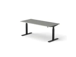 Elektrisch ihv bureau HxBxD 640-1300x1800x800mm blad grijs