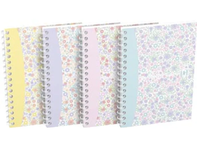 softcover spiraalschrift A6 50 vel geruit 5 mm