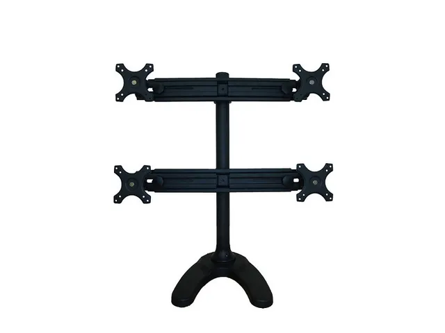 Bureausteun Neomounts Ad 700 dd 4 19 - 27 Inch Zwart 4 Schermen
