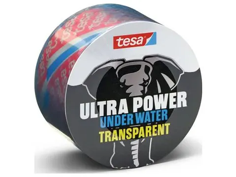 Tesa Reparatietape Onderwater transparant 50mmx1.5m