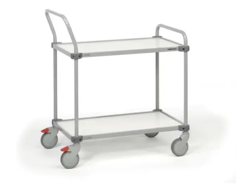 ESD-etagewagen,ESD,draagverm. 150kg,2xstaalplaat,laadvl. LxB 800x430mm