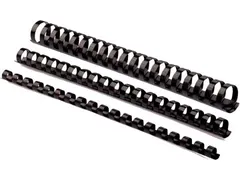 Fellowes Bindruggen, Pak Van 50 Stuks, 38mm, Zwart 21-rings