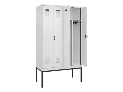 PBM-locker,HxBxD 2120x1200x500mm,4vak,vak B 300mm,draaigrendel