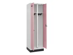 locker voor scheiding van kleding,HxBxD 1950x600x500mm,2vak