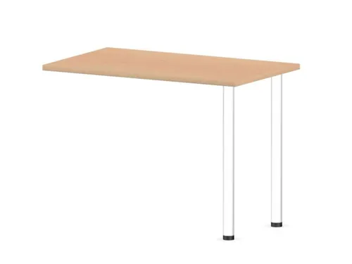 aanbouwtafel,i.h.v.,HxBxD 720-840x1000x600mm,NE-esdoorn