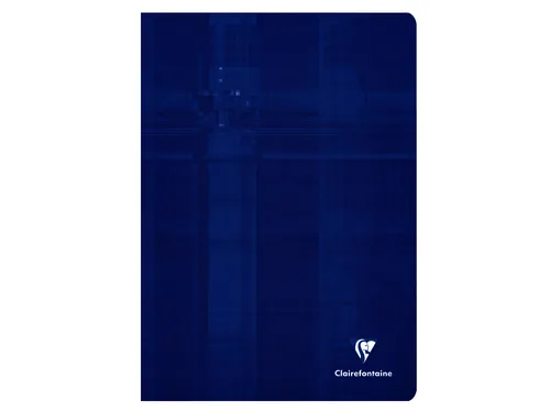 Schrift Clairefontaine A4 ruit 4x8mm 80 pagina's 90gr assorti