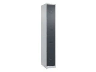 dubbeldekse locker,HxBxD 1850x300x500mm,1x2vak.,vak B 300mm - 1