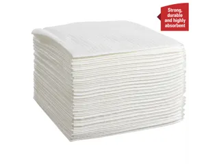 Poetsdoek WypAll X80 PowerClean 305x317mm 4x50vel wit 8388 - 4