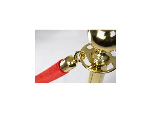Poteau Securit 100cm avec socle doré