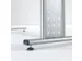 Bureau C-Poot Hxbxd 680-820X1800X800Mm Lichtgrijs