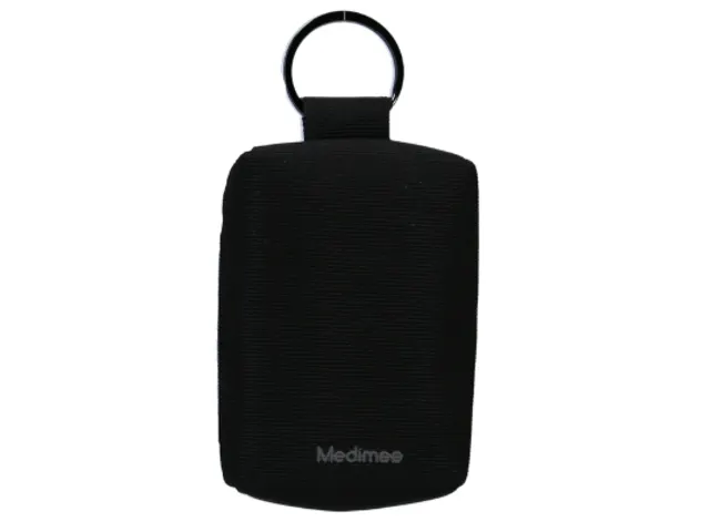 Medicijntas Reisetui Medimee Sleutelhanger zwart 1x7x11cm