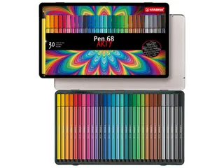 Viltstift Stabilo 6830-6 blik à 30 kleuren - 3