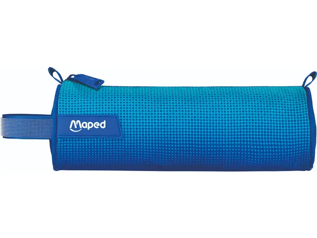 Maped Kidy Learn Concentration Etui rond met rits Blauw