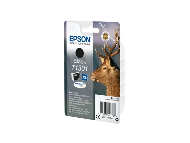 Inktcartridge Epson T1301 zwart HC C13T13014012