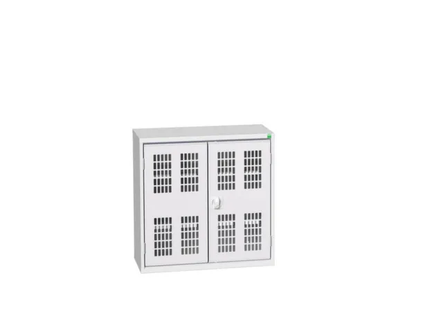 wandkast 800x800x350mm 2xStalen bodem sokkel Ral 7035 front Ral 7035