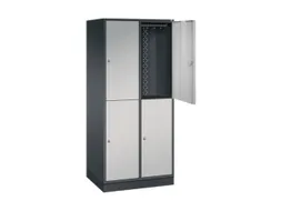 grootvolume garderobekast,HxBxD 1950x820x600mm,2x2vak.,vak B 360mm