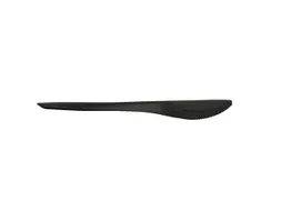 Mes IEZZY herbruikbaar CPLA 190mm 50 stuks zwart