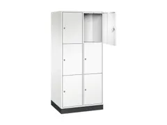 grootvolume-lockersysteem,HxBxD 1950x820x600mm,2x3vakken,cil.-slot
