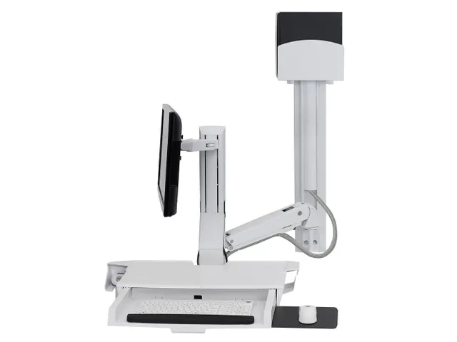 Ergotron SV Combo Wit PC Multimedia Standaard arm Muur