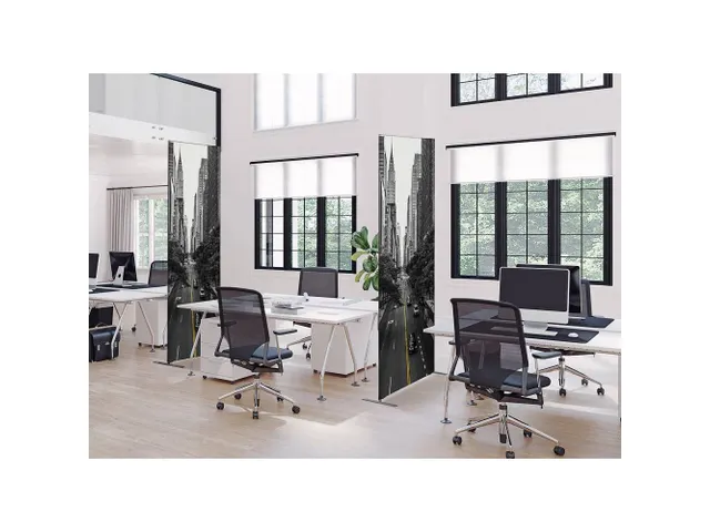 Scheidingswand Textiel Deco 100x200cm New York Manhattan