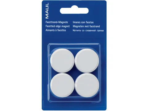 Magneet Maulsolid, Diameter 32 Mm, Wit