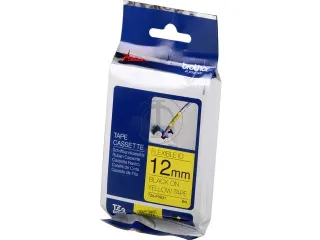 Lettertape Brother Tze-Fx631 12Mm zwart op geel - 1