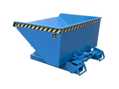 kiepbak,HxLxB 865x1485x1095mm,0,6m³,draagverm. 1000kg,RAL 5012