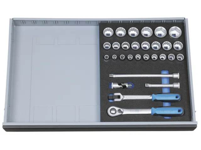 2005 CT2-D 19 Dopsleutelassortiment 1/2 inch in controlegereedschapmod