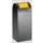 Afvalverzamelaar Zelfblussend 60 Liter 800X320X320Mm Klemring Geel