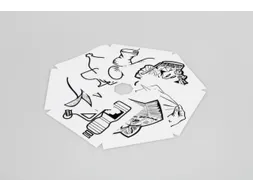 Stickerset,V. Afvalverzamelaar,7Xpictogram,Recyclebaar Afval,Papier