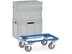Eurobakken Rolplateau's 13580 250kg 600x400mm Open Frame Ral5007