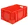 Stapelkrat Pp Hxlxb 270X600X400Mm 50L Rood