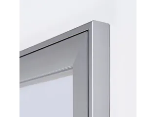 Vitrinebord Quantore luxe 8x A4 B1 gecertificeerd zilver - 3