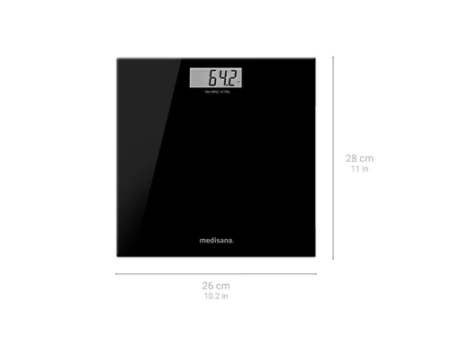 Medisana PS 402 Personen Weegschaal Zwart