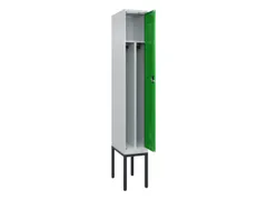 locker voor scheiding van kleding,HxBxD 2120x300x500mm,1vak