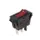 Vermogen Rockerschakelaar 10a-250v Spst On-off Rood Neonlampje