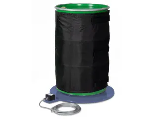 Isolerende Kap V. Verwarmingsmantel,V. 200L Vat,Buiten Nylon,Zwart - 1