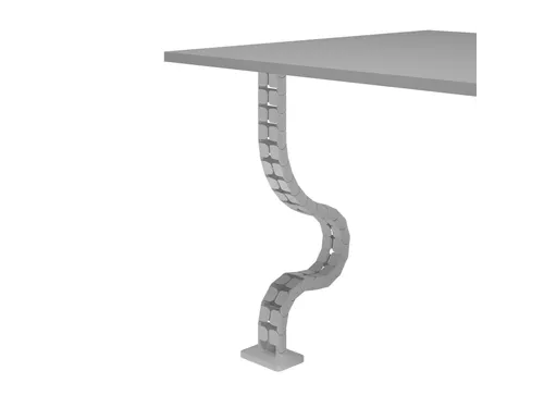 Addit kabelgeleider bureau 82cm Wit