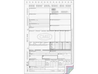 Vrachtbrief CMR Internationaal Sigel A4, 50 x 4blad - 1