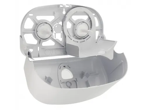 Toiletpapier Dispenser Wit Voor Kokerloze Toiletrollen